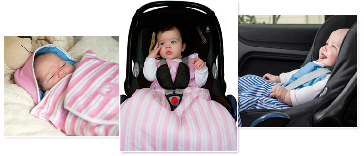 Collage of 3 photos showing products by Happynest.